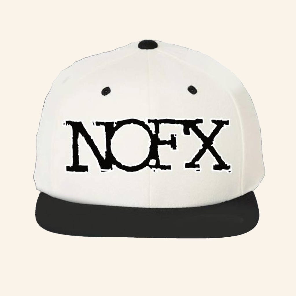 NOFX Merch Embroidered Snapback Hat Birthday Gifts For Boyfriend