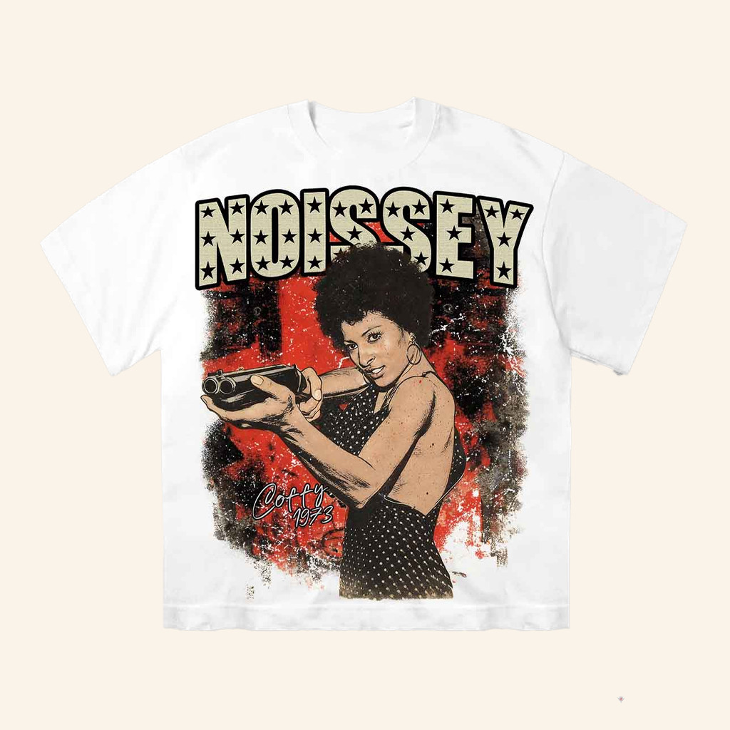 Noissey Merch Coffy Classic Retro Movie Poster Character T-Shirt Gifts For Wife