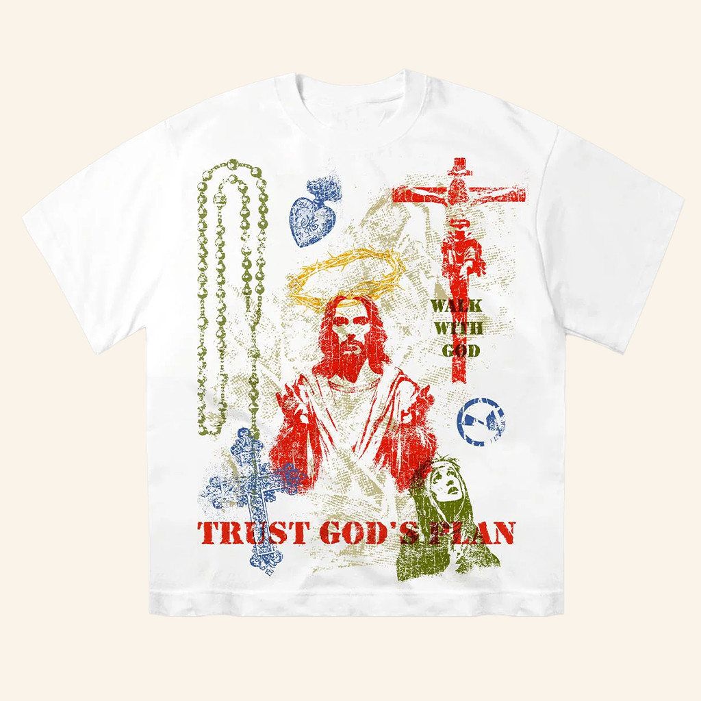 NOISSEY Merch Trust God's Plan T-Shirt Christian Gifts For Friends NOISSEY Merch Trust God's Plan T-Shirt Christian Gifts For Friends