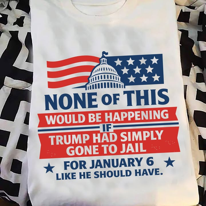 None Of This Would Be Happening T-Shirt No Kings Crewneck Unique Gift For Anti Trump