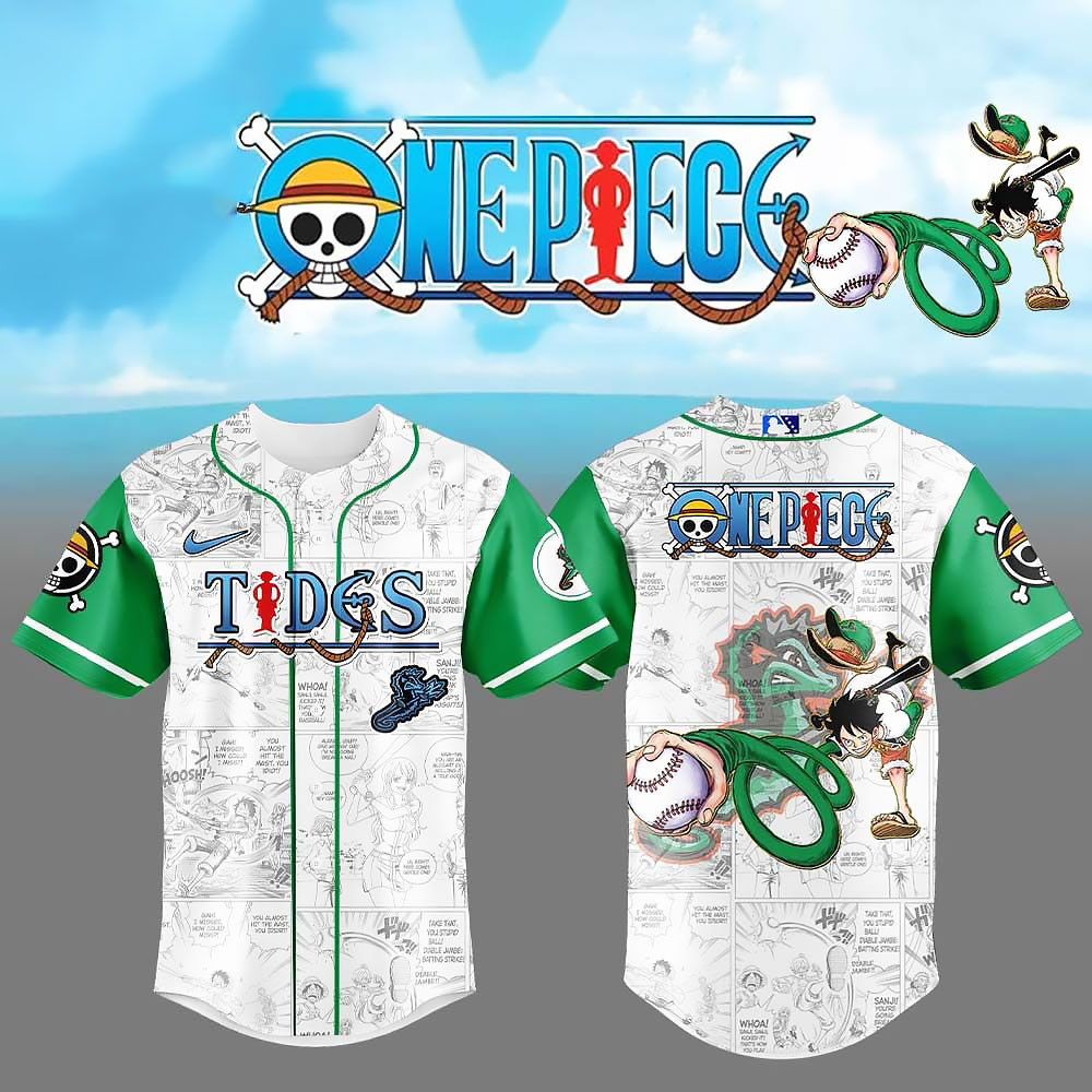 Norfolk Tides One Piece Night Game Limited Edition Baseball Jersey Cool Baseball Gifts