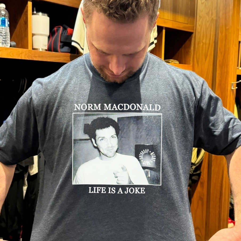 Norm Macdonald Life Is A Joke T-Shirt Unique Birthday Gift For Husband Norm Macdonald Life Is A Joke T-Shirt Unique Birthday Gift For Husband