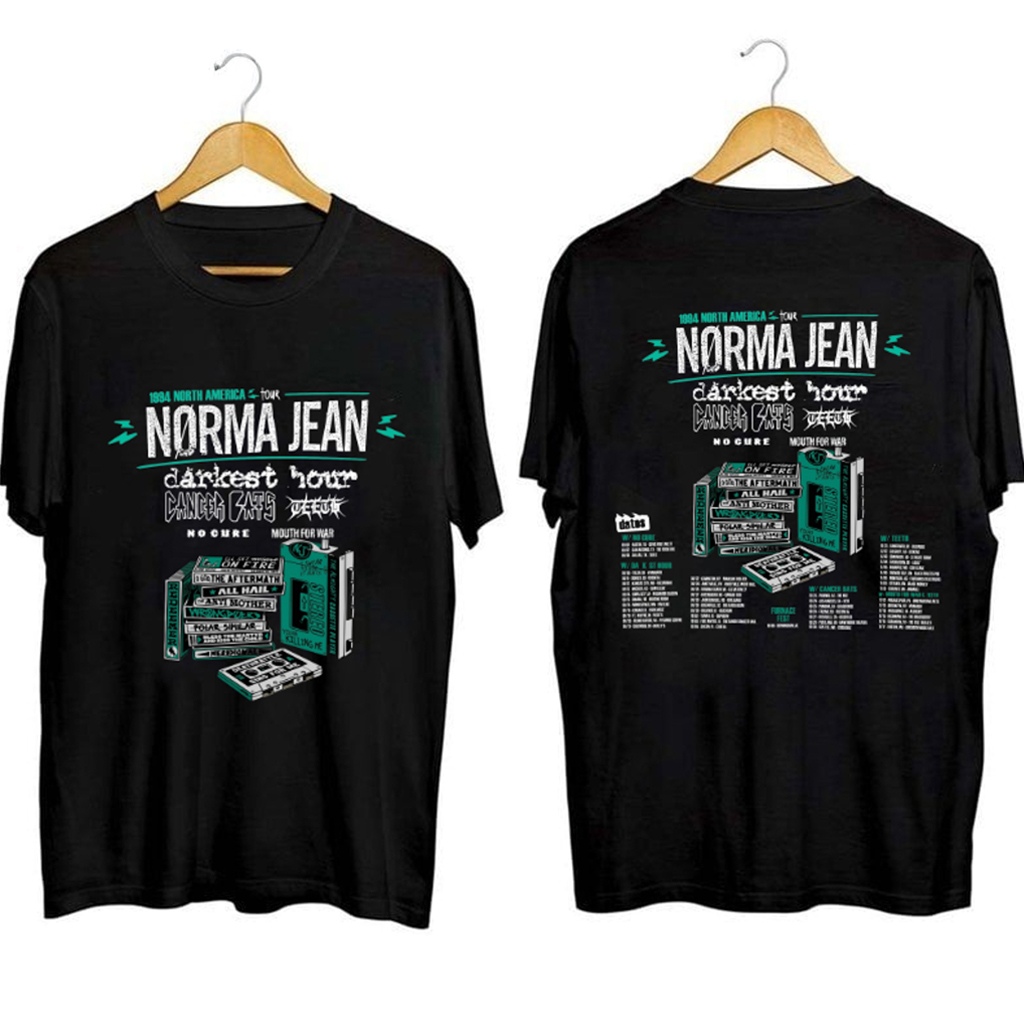Norma Jean 1994 North America Tour Shirt Norma Jean Merch Christmas Gifts For Boyfriend
