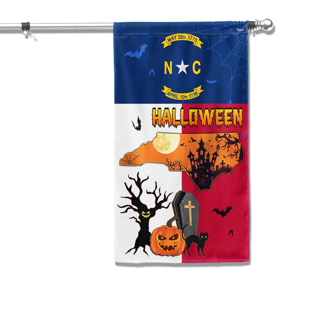 North Carolina State Halloween Flag Halloween In North Carolina Flag