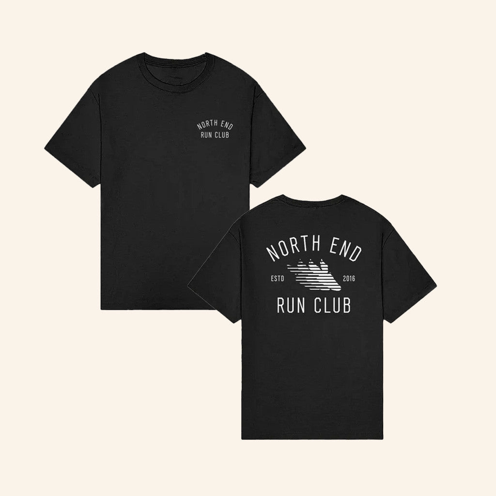 North End Run Club Merch Flight Black T-Shirt Gifts For Dudes North End Run Club Merch Flight Black T-Shirt Gifts For Dudes