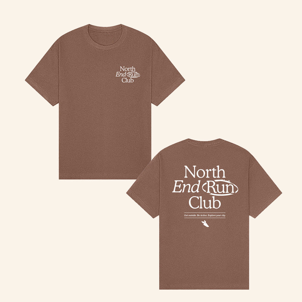 North End Run Club Merch Mission T-Shirt Gifts For Friends North End Run Club Merch Mission T-Shirt Gifts For Friends