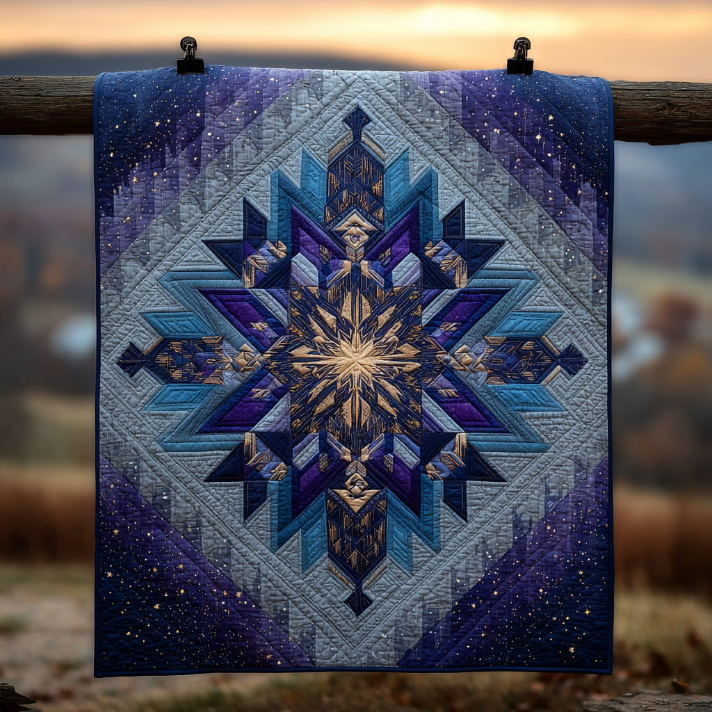 Northern Starburst Quilted Blanket Nice Throw Blanket Best Gifts For The Hippie In Your Life