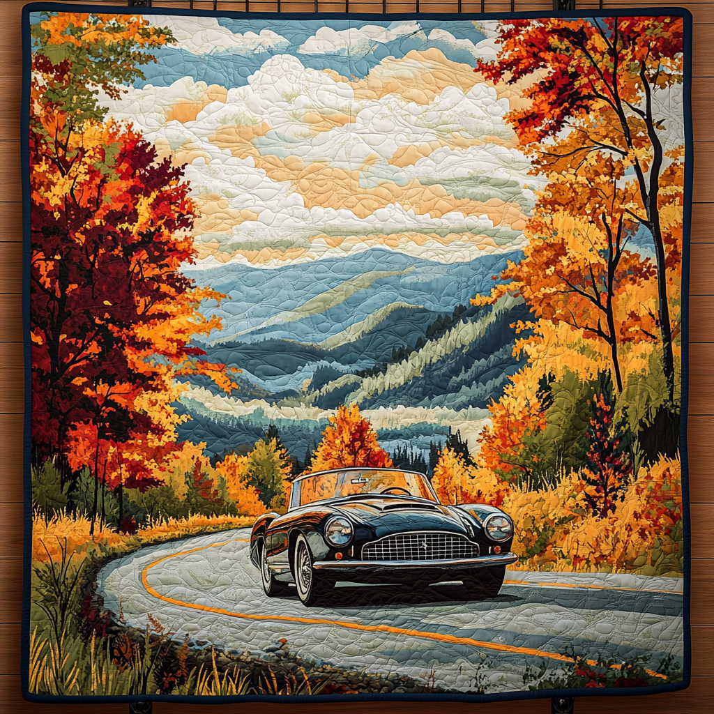 Nostalgic Nitro Quilted Blanket Unique Gifts For Car Lover