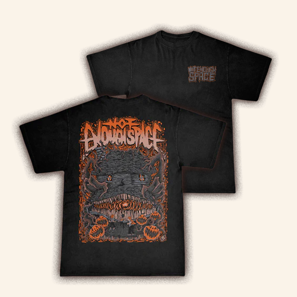 Not Enough Space Merch Haunted House T-Shirt Fan Apparel Christmas Gift For Rock Lovers