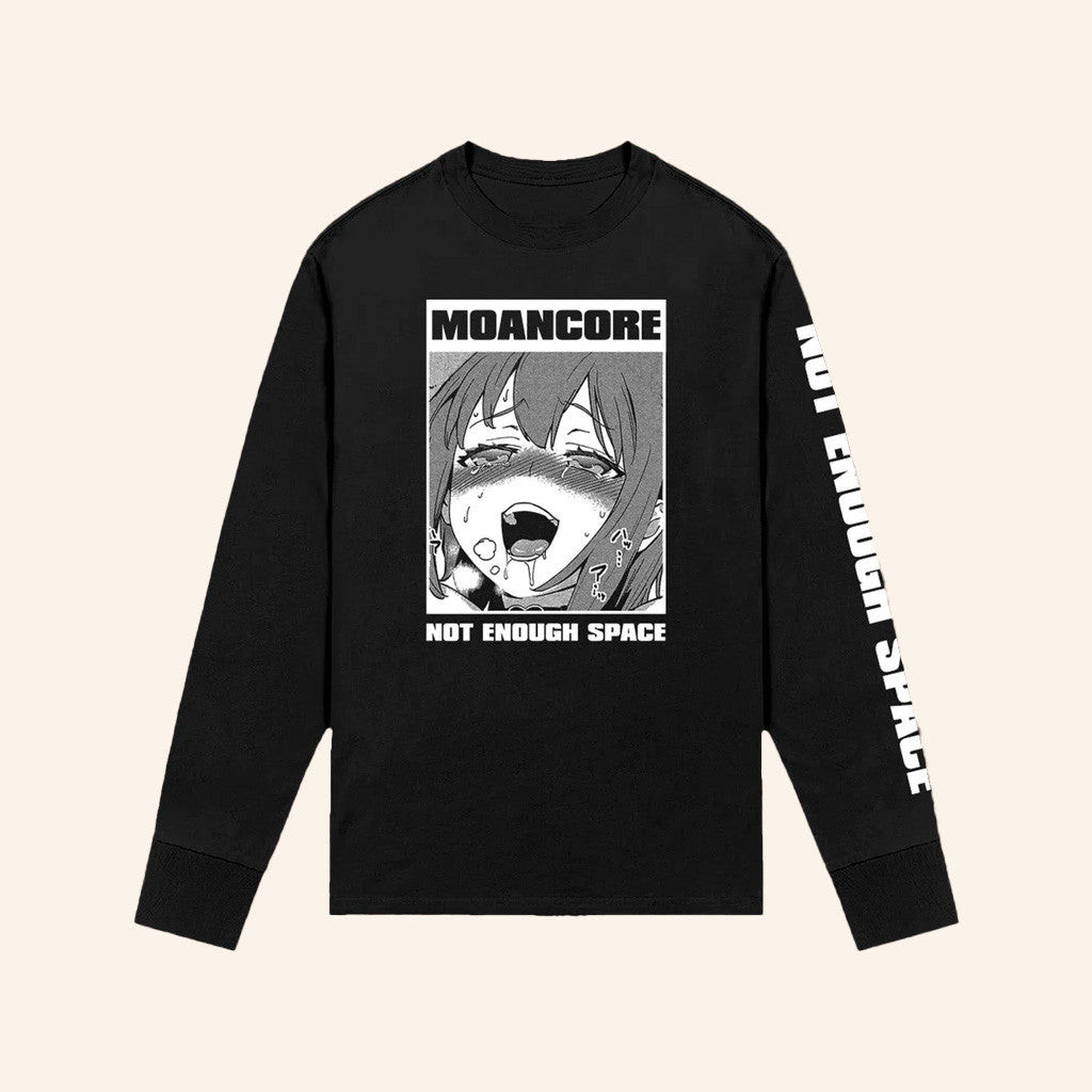 Not Enough Space Merch Moancore Long Sleeve T-Shirt Gifts For Best Friends