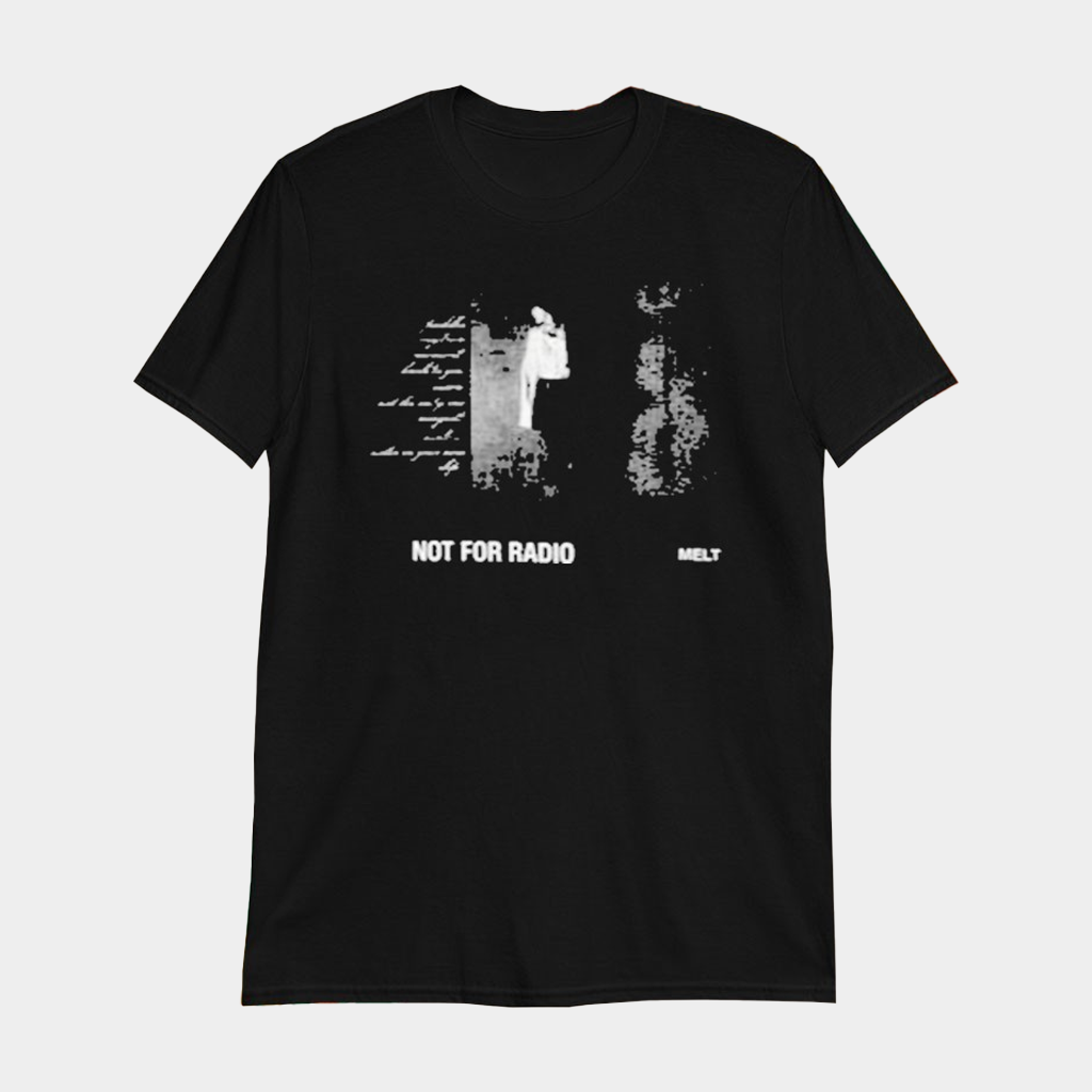 Not For Radio Melt T-Shirt Birthday Gifts For Music Lovers