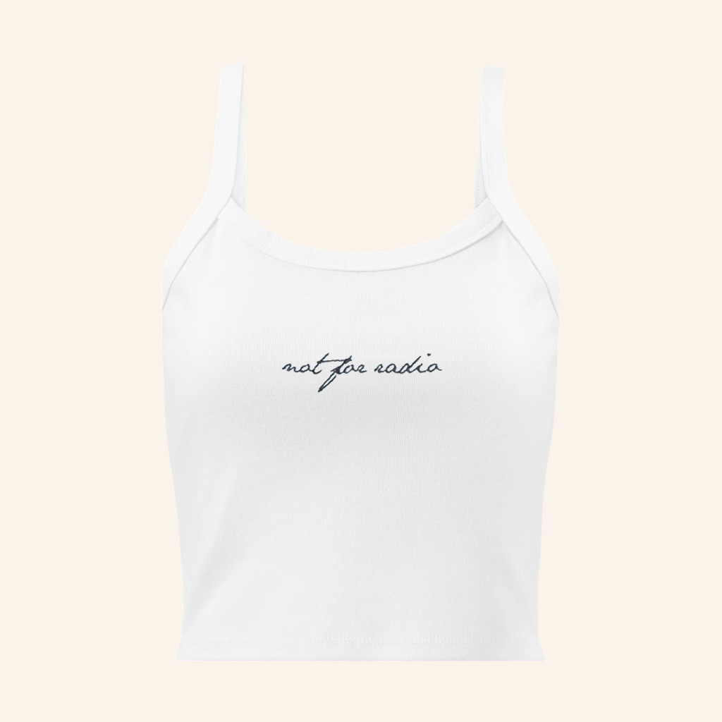 Not For Radio Merch Not For Radio Tank Music Lover Gifts For Her Not For Radio Merch Not For Radio Tank Music Lover Gifts For Her