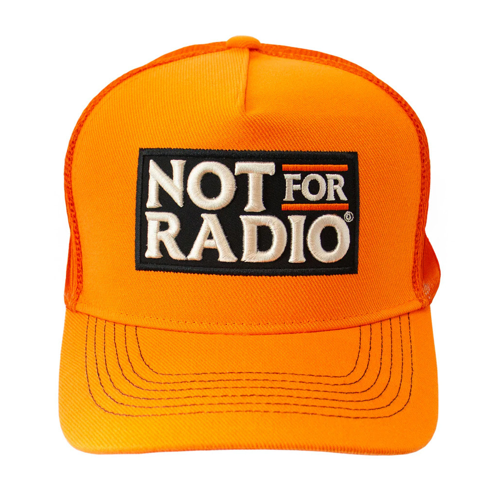 Not For Radio Merch Not For Radio Trucker Hat Present For Boyfriend
