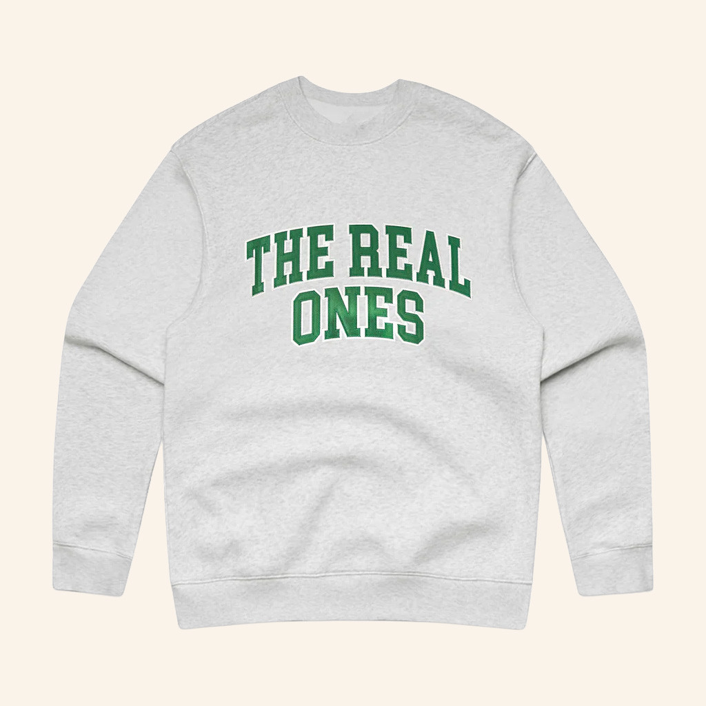 Not Gonna Lie W Kylie Kelce Merch The Real Ones Crewneck Sweatshirt Gifts For Girlfriend