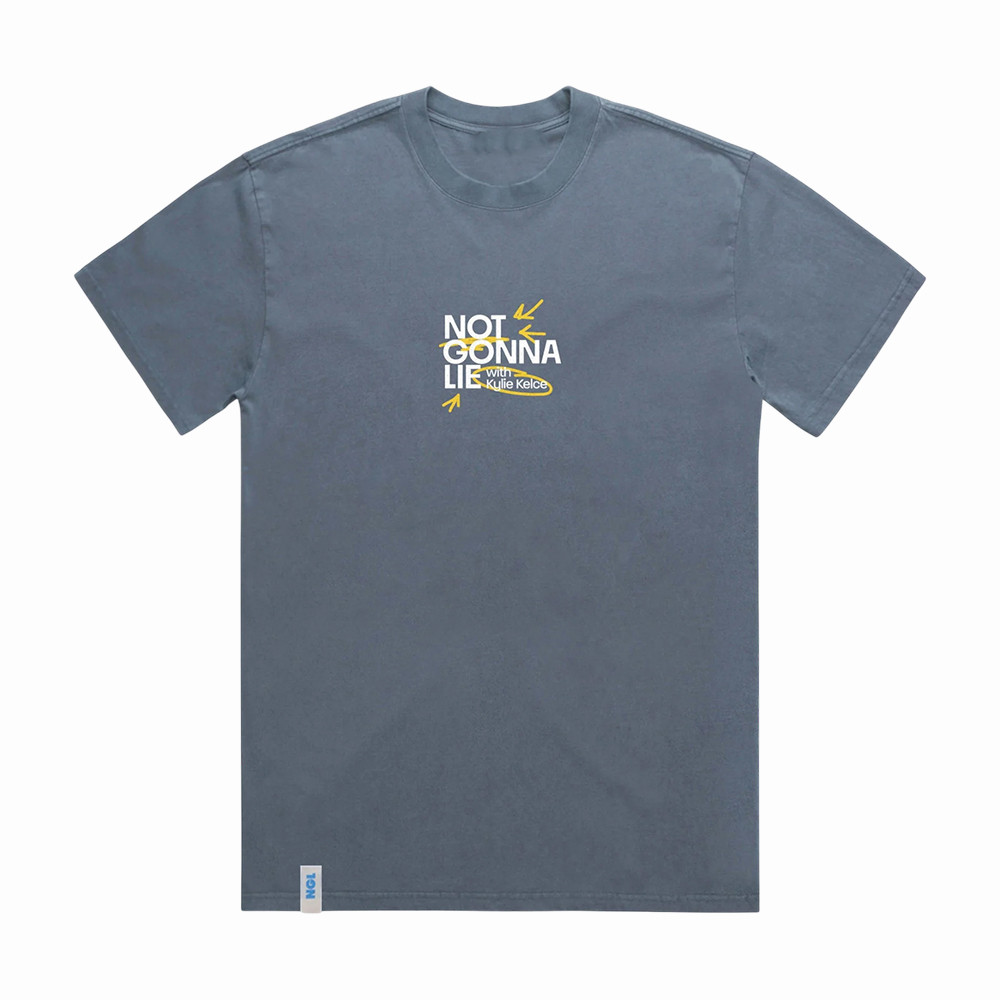 Not Gonna Lie With Kylie Kelce Logo T-Shirt Support Women's Sports Shirt Podcast Lover Gift Idea