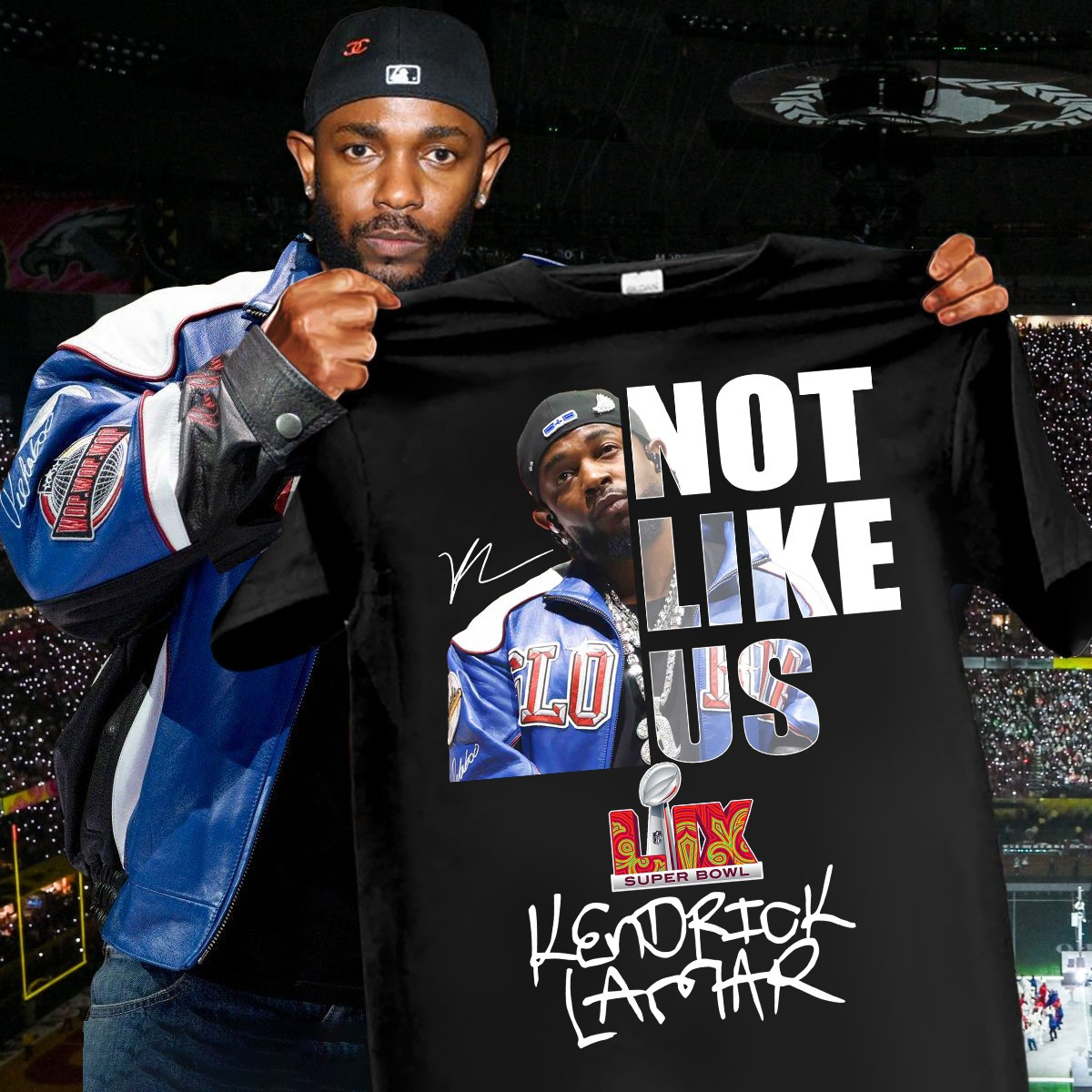 Not Like Us Kendrick Lamar Super Bowl T-Shirt Gifts For Kendrick Lamar Fans