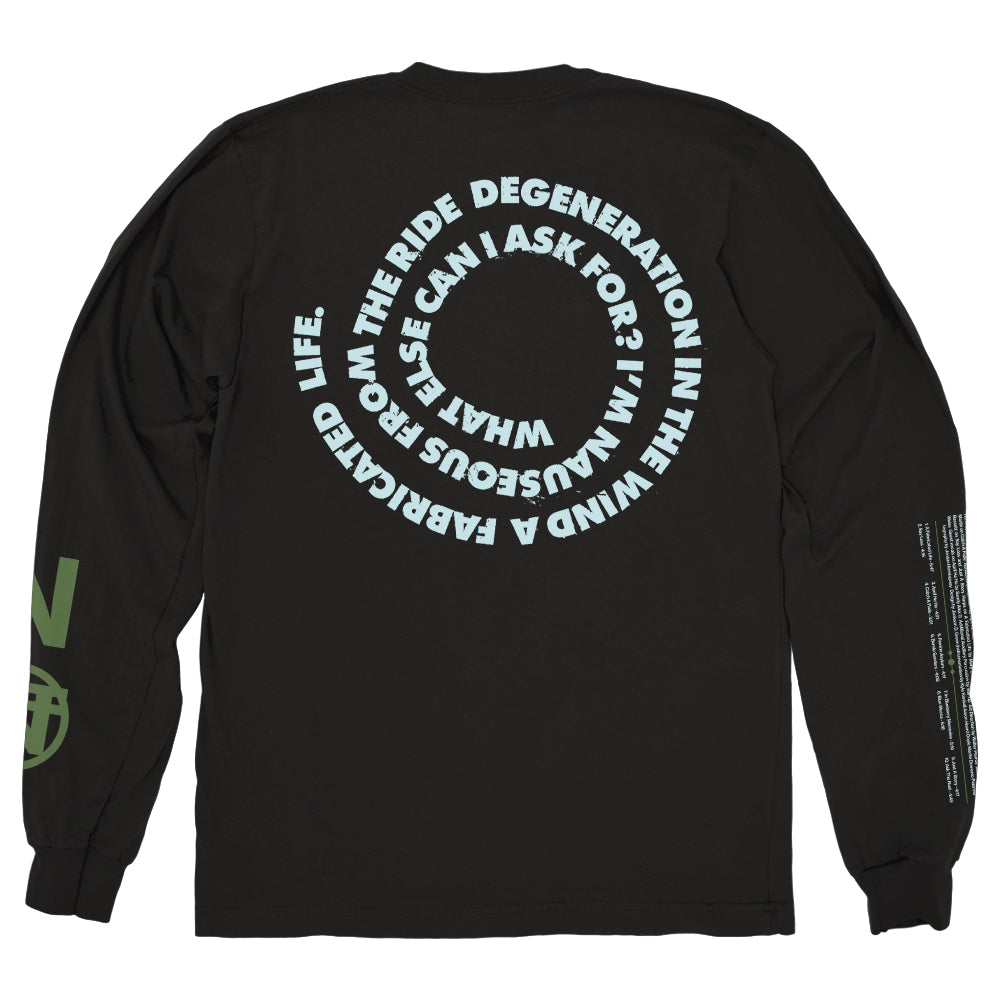 Nothing Merch Fabricated Life Long Sleeve Shirt Nothing Shirt Father's Day Gifts For Husband
