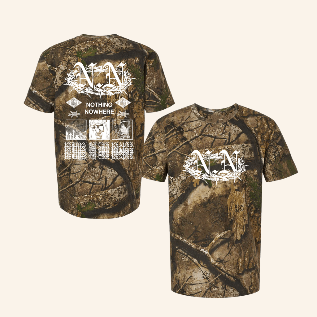 Nothing Nowhere Merch Nn Camo T-Shirt Best Gifts For Dad Nothing Nowhere Merch Nn Camo T-Shirt Best Gifts For Dad