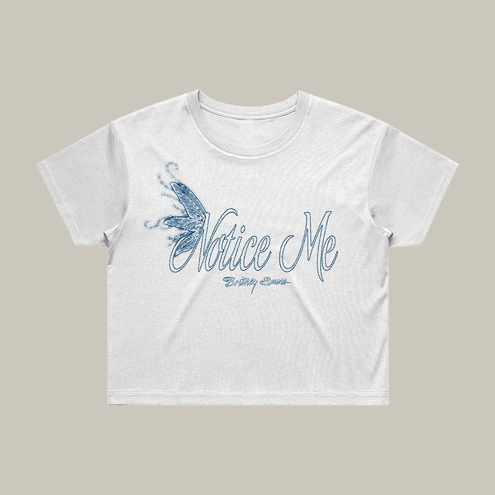 Notice Me Britney Spears Crop Top Britney Spears Clothes Present Idea For Pop Music Lovers