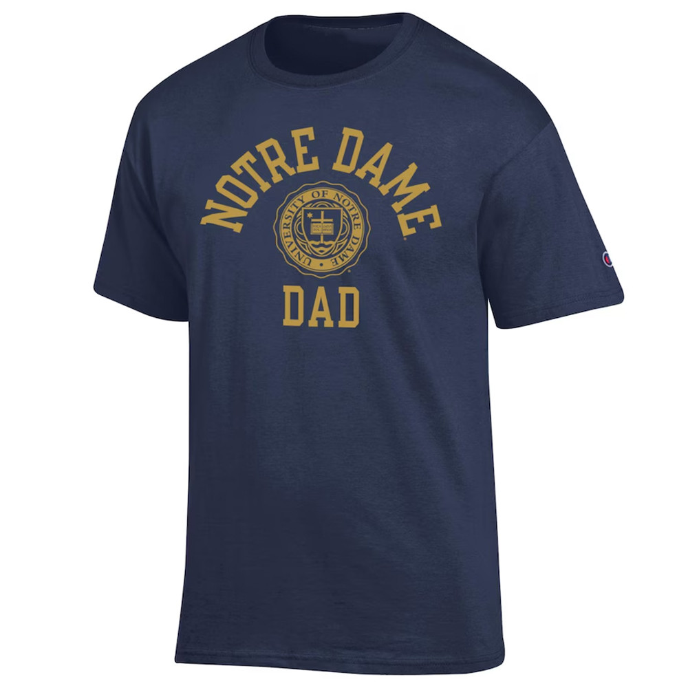 Notre Dame Fighting Irish Dad Seal T-Shirt Presents For Football Fans