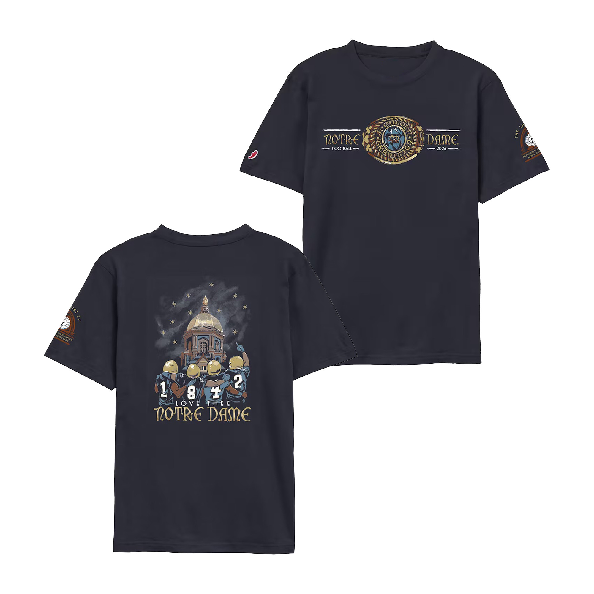 Notre Dame Fighting Irish T-Shirt otre Dame The Shirt 2026 Football Gear For Fans