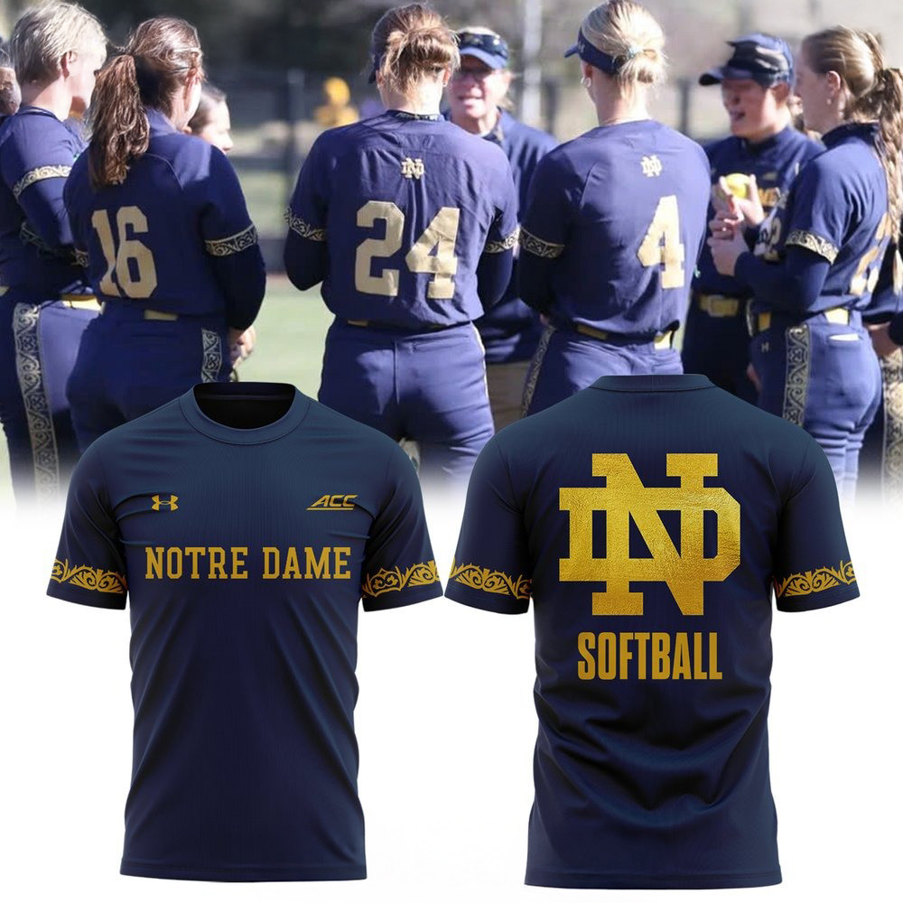 Notre Dame Softball 2025 T-Shirt Gifts For Softball Lovers
