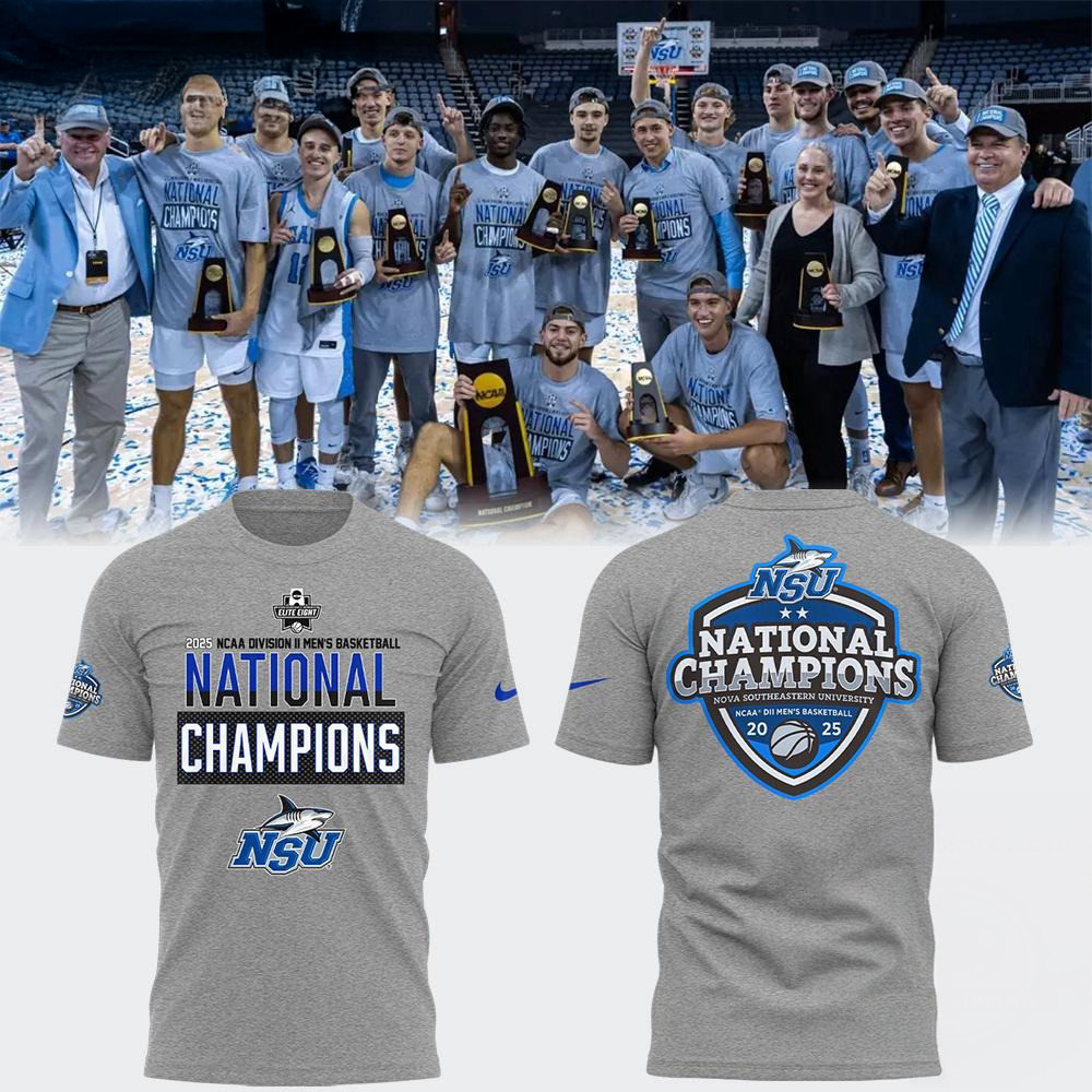 Nova Southeastern Men's Basketball x National Champions Shirt Gift For Basketball Lover