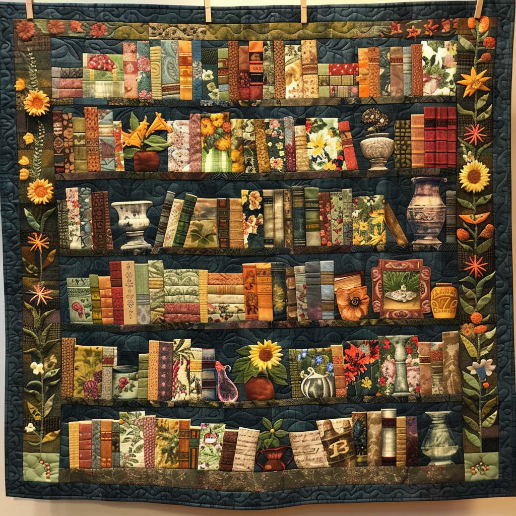 Novel Niche Quilted Blanket Sunflower Gifts For Friends
