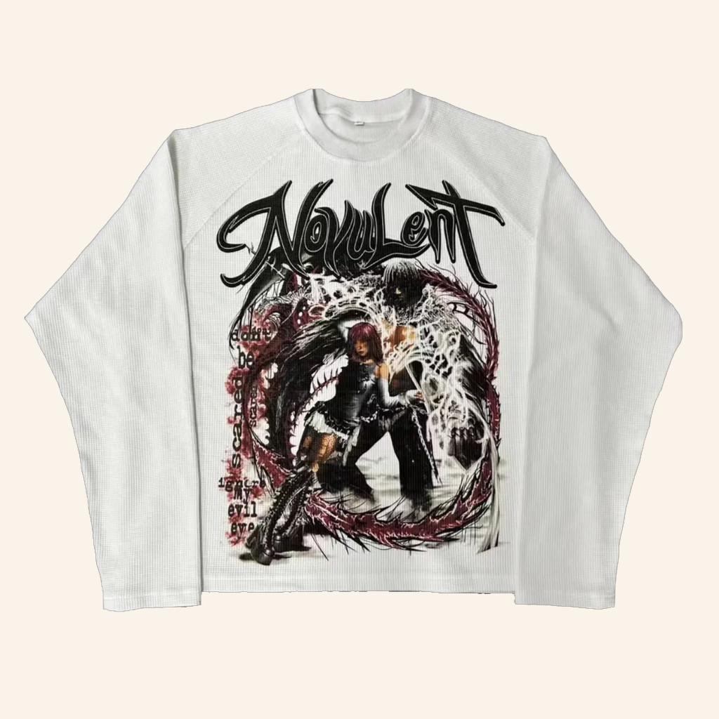 Novulent Merch Shinigami Tour Long Sleeve T-Shirt Gifts For Music Lovers