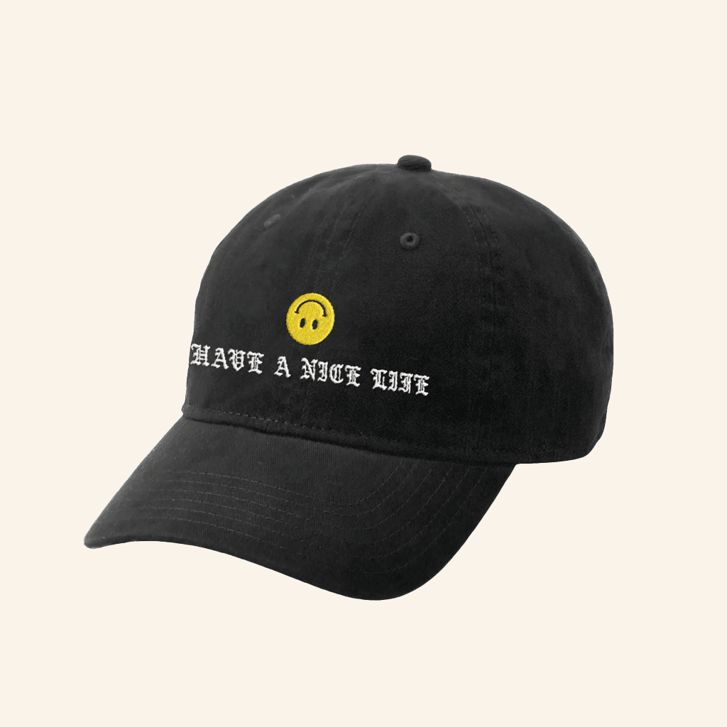 Nowflensing Merch Have A Nice Life Smile Hat Embroidered Gifts For Him Nowflensing Merch Have A Nice Life Smile Hat Embroidered Gifts For Him