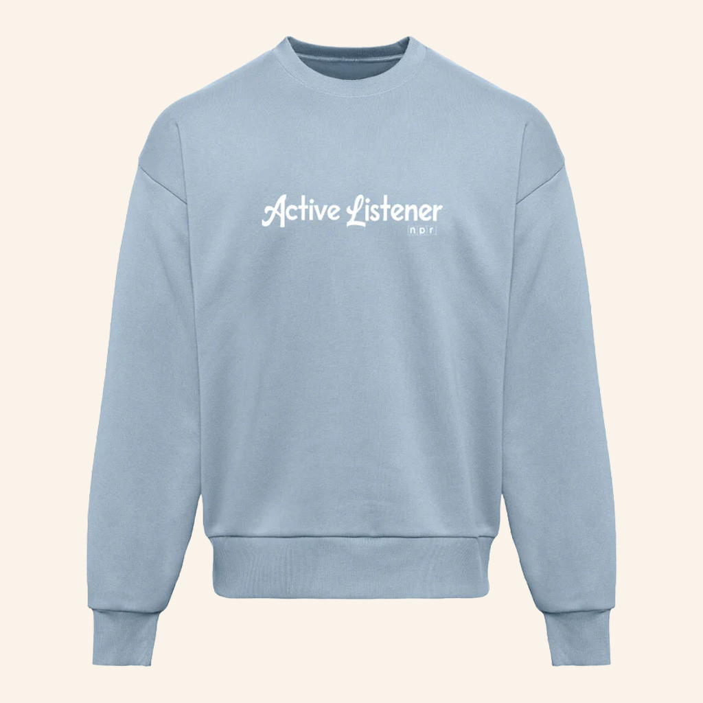 NPR Merch Active Listener Sweatshirt Good Christmas Gifts For Sister NPR Merch Active Listener Sweatshirt Good Christmas Gifts For Sister