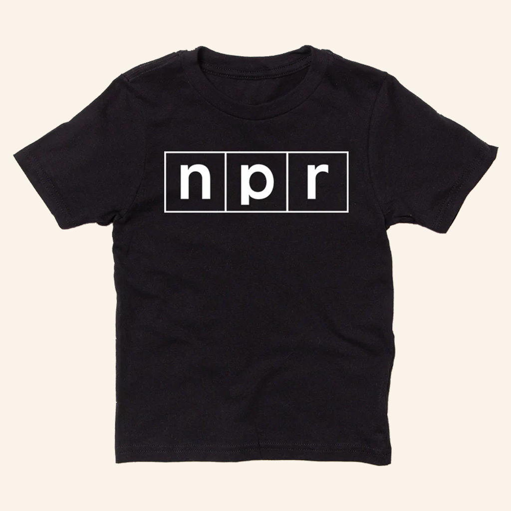 NPR Merch NPR Logo Black T-Shirt Best Christmas Presents For Men NPR Merch NPR Logo Black T-Shirt Best Christmas Presents For Men