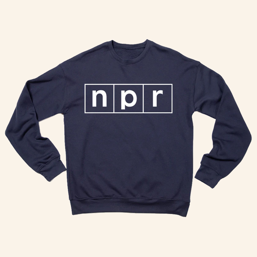 NPR Merch NPR Logo Sweatshirt Best Christmas Gifts For Husband NPR Merch NPR Logo Sweatshirt Best Christmas Gifts For Husband