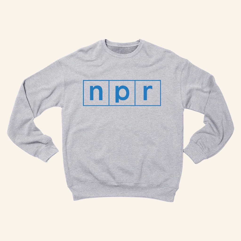 NPR Merch NPR Logo Sweatshirt Unique Christmas Present Ideas For Dad NPR Merch NPR Logo Sweatshirt Unique Christmas Present Ideas For Dad