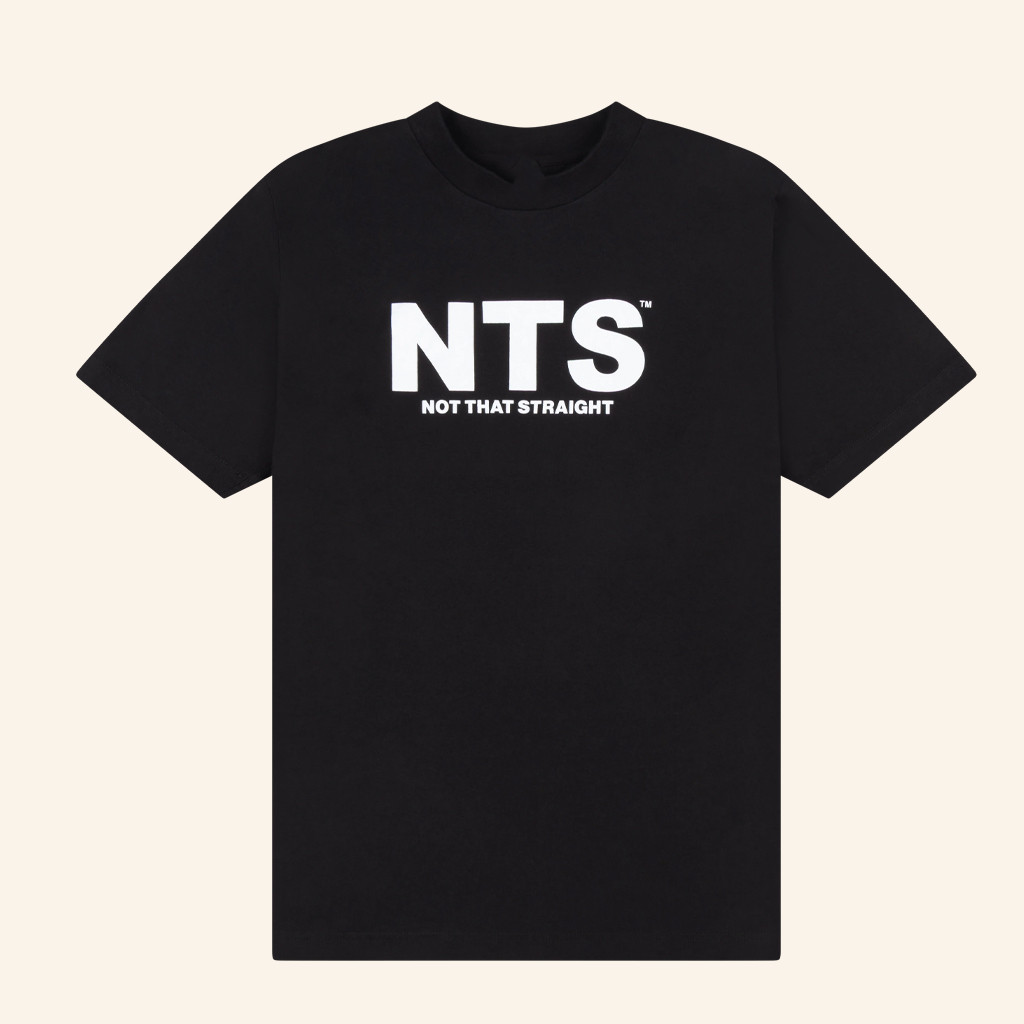 NTS Merch Not That Straight Black T-Shirt Christmas Presents For Boyfriend NTS Merch Not That Straight Black T-Shirt Christmas Presents For Boyfriend