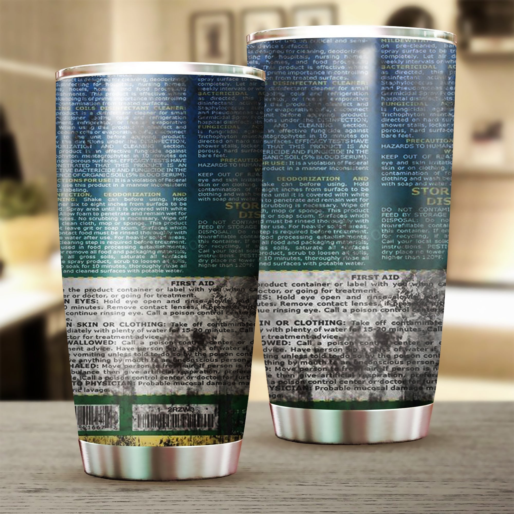 Nu-Calgon 4166-75 Evap-Fresh Evaporator Coil Cleaner Tumbler Vintage Coffee Tumblers Gift Nu-Calgon 4166-75 Evap-Fresh Evaporator Coil Cleaner Tumbler Vintage Coffee Tumblers Gift