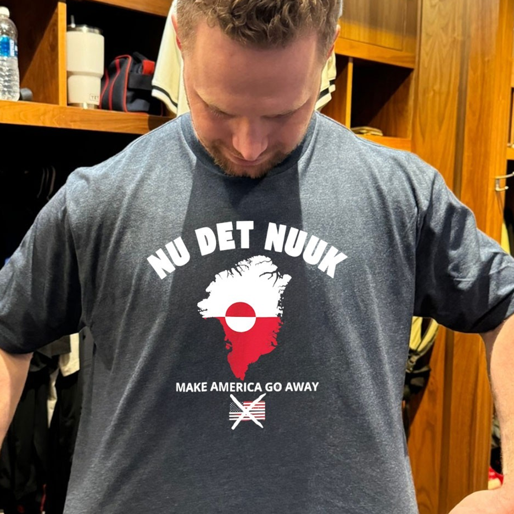 Nu Det Nuuk Greenland Make America Go Away Shirt Gifts For My Brother