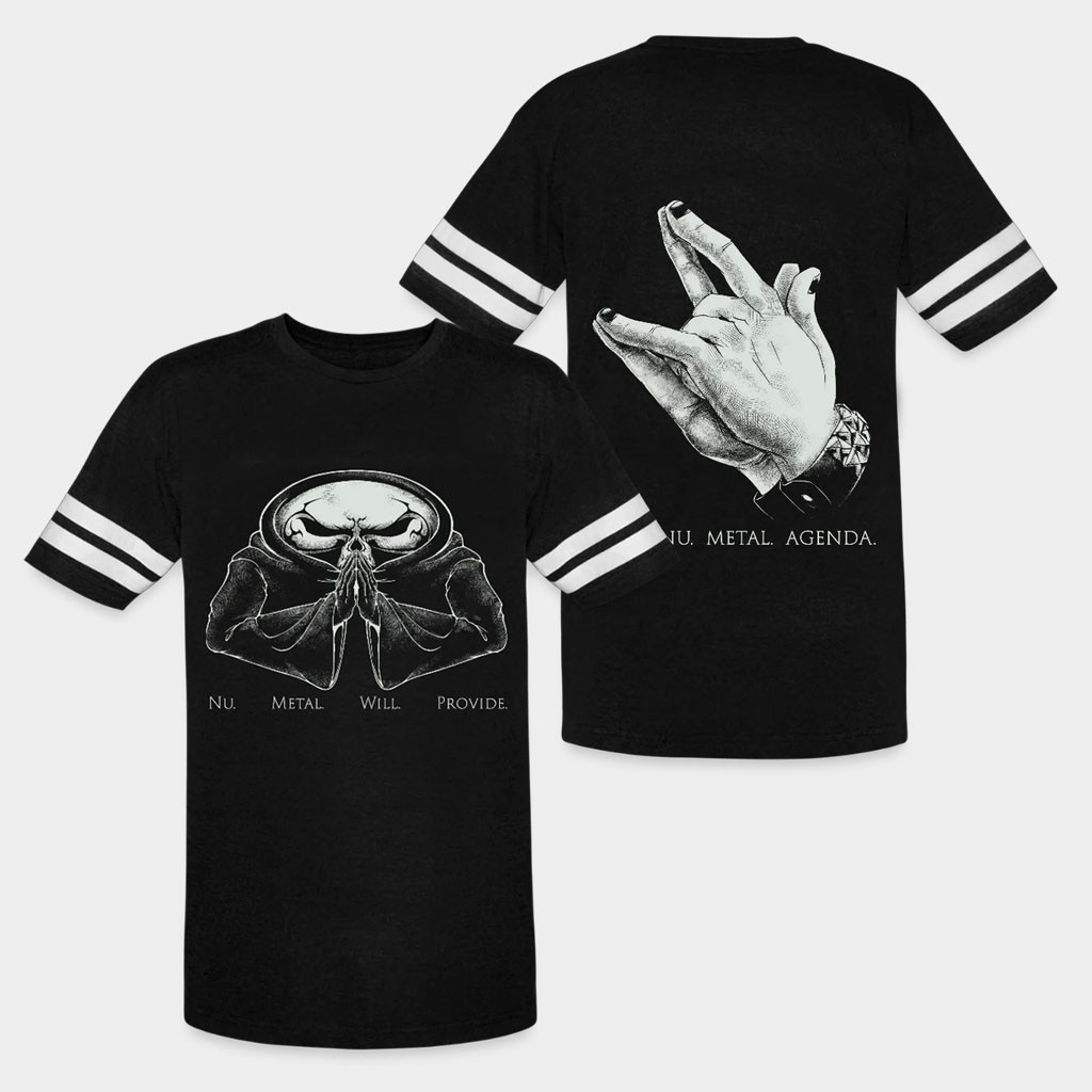 Nu Metal Agenda Merch Nu Metal Will Provide Vintage Sport T-Shirt Present For Husband