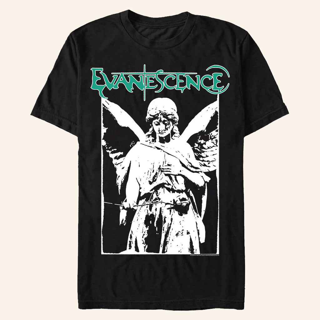 Nuclear Blast Merch Evanescence Angel T-Shirt Gifts For Dudes Nuclear Blast Merch Evanescence Angel T-Shirt Gifts For Dudes