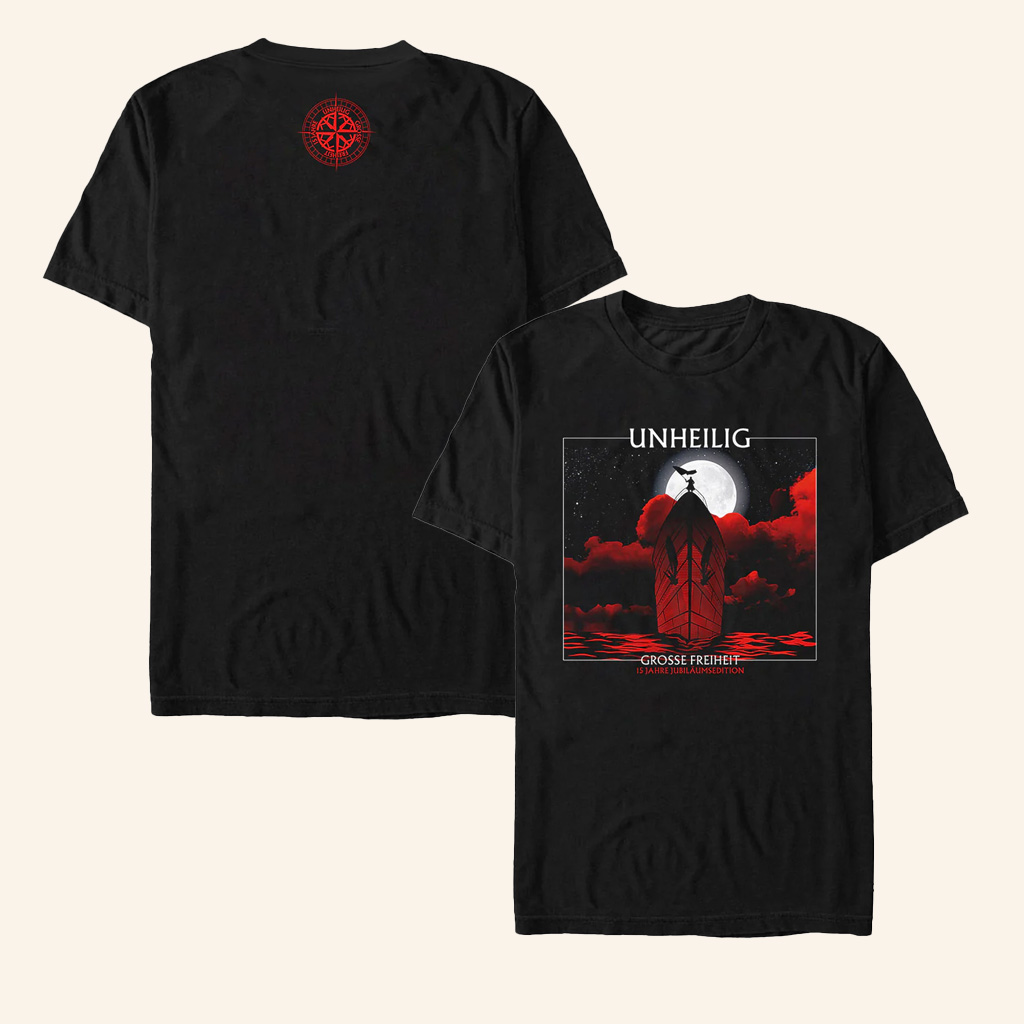 Nuclear Blast Merch Unheilig Shirt Grobe Freiheit Jubilaum T-Shirt Gifts For Besties Nuclear Blast Merch Unheilig Shirt Grobe Freiheit Jubilaum T-Shirt Gifts For Besties