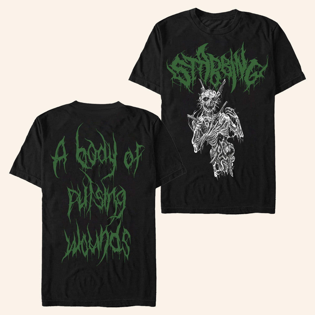 Nuclear Blast Store Merch Stabbing A Body Of Pulsing Wounds T-Shirt Nuclear Blast Store Merch Stabbing A Body Of Pulsing Wounds T-Shirt