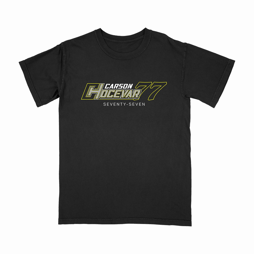 Number 77 Seventy Seven Racing T-Shirt Carson Hocevar Merch Gift For Men