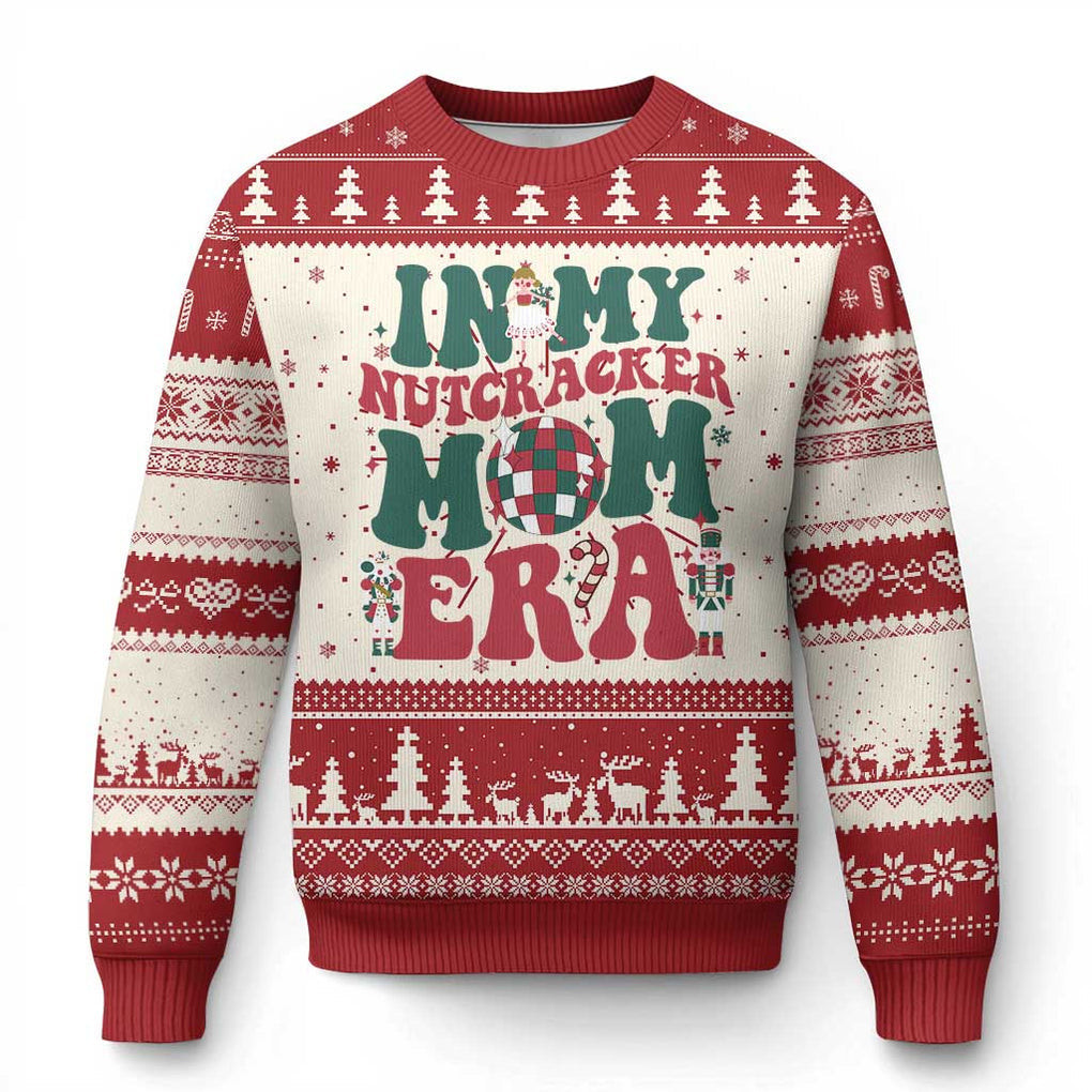 Nutcracker In My Nutcracker Mom Era Ugly Christmas Sweater Kids Xmas Clothing Gift