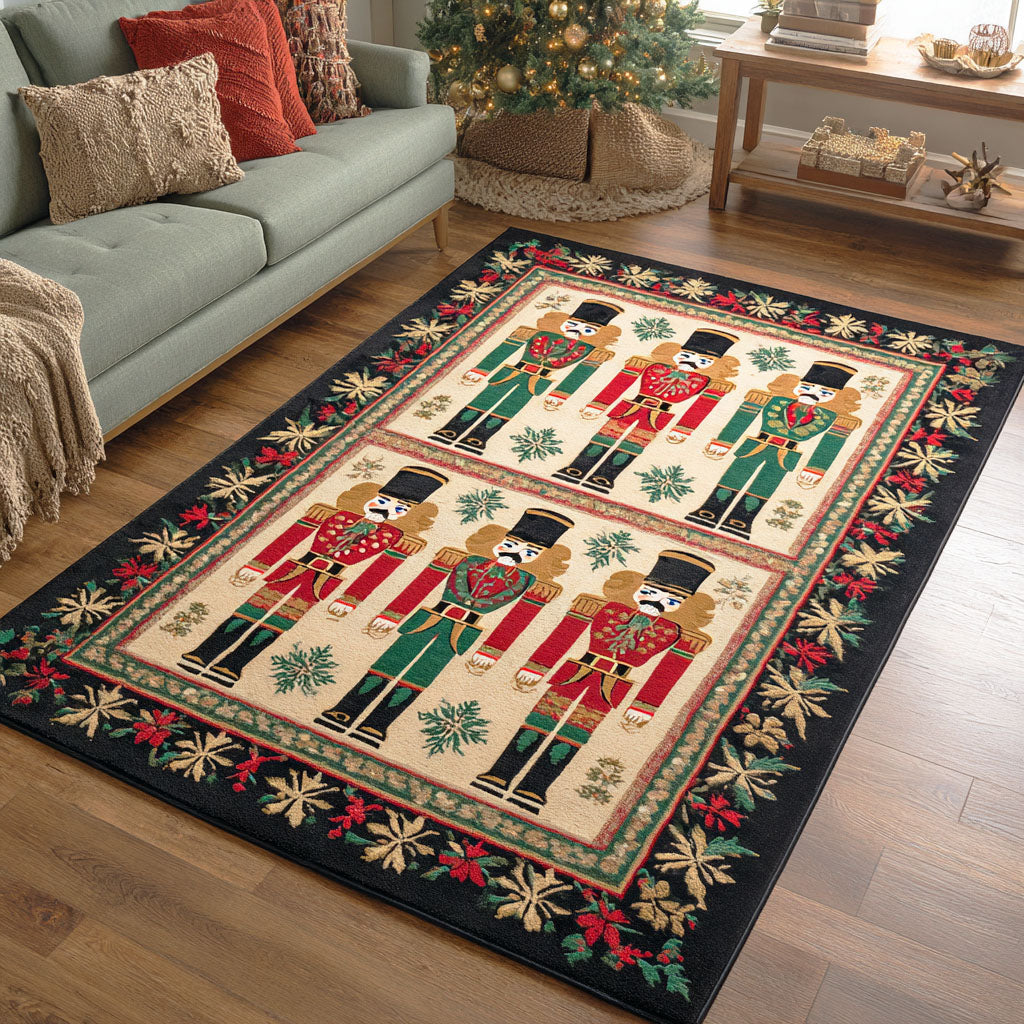 Nutcracker Night Area Rug Dining Room Table Decorated For Christmas Best Christmas Gifts For Men