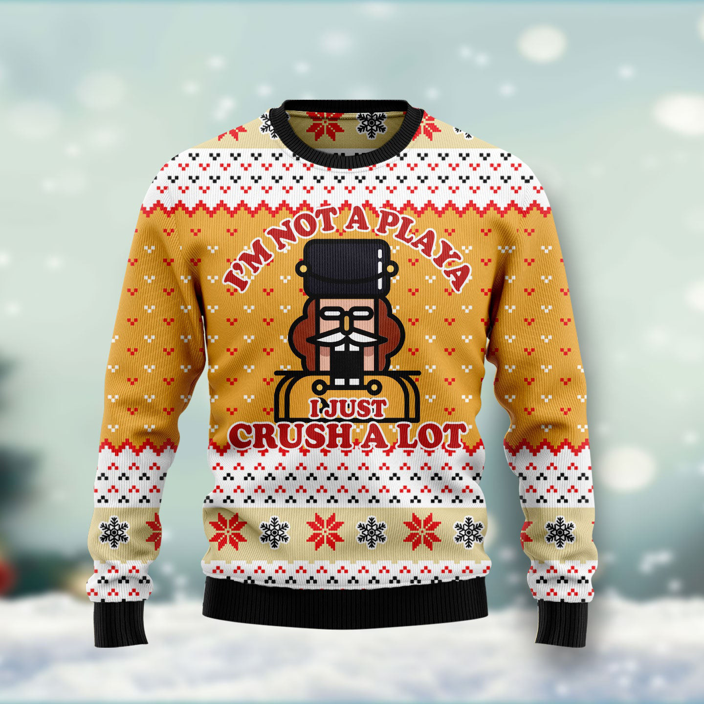 Nutcracker Playa Ugly Christmas Sweater Winter Clothing Novelty Christmas Sweater Xmas Ideas