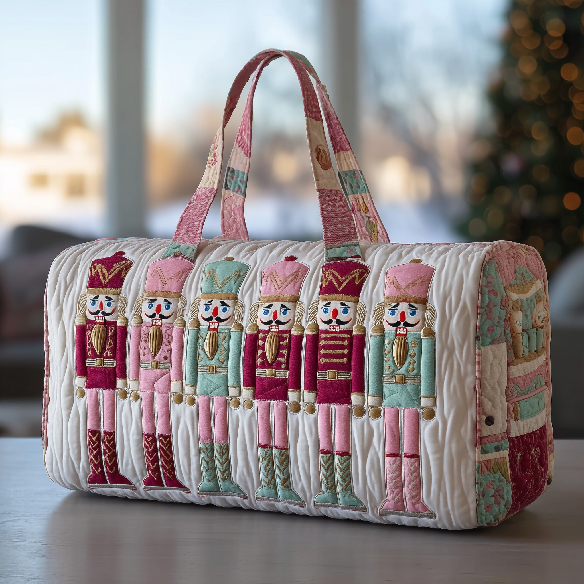 Nutcracker Quilted Duffle Bag Summer Vacation Essential