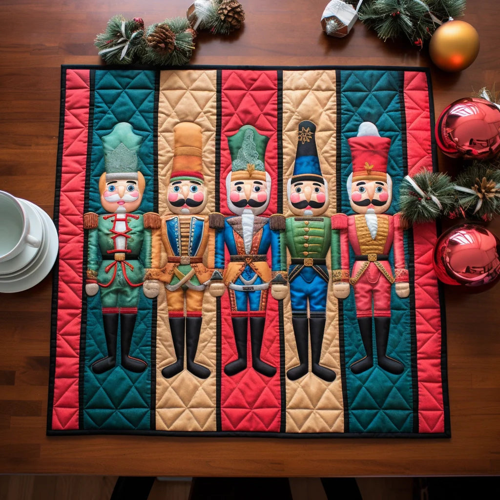 Nutcracker Quilted Placemat Placemats For Round Table Retirement Gift Ideas For Men