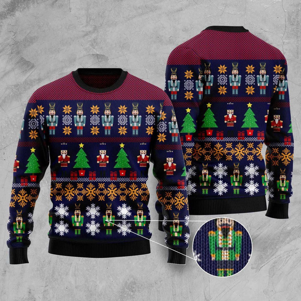 Nutcracker Ugly Christmas Sweater Funny Ugly Christmas Sweater Best Christmas Gifts