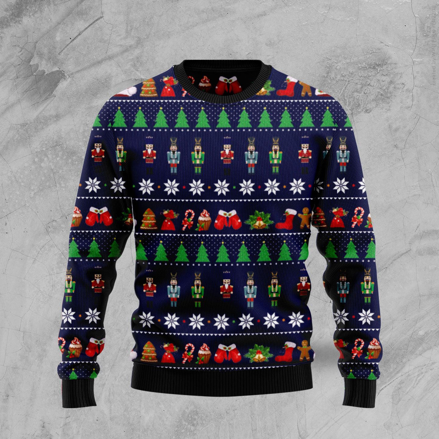 Nutcracker Ugly Christmas Sweater Holiday Clothing Christmas Gifts For Childrens