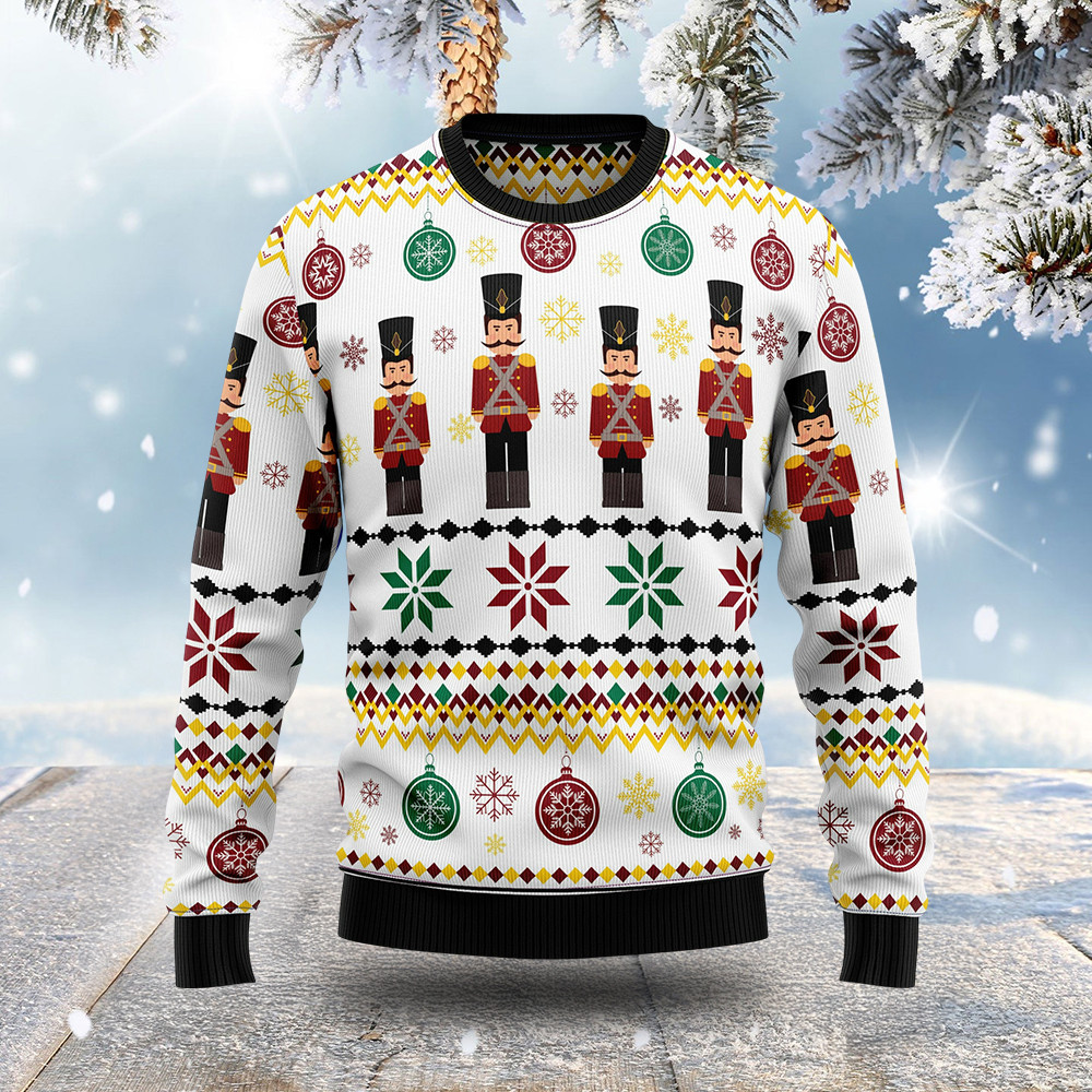 Nutcracker Ugly Christmas Sweater Season Clothing Christmas Gifts For Men
